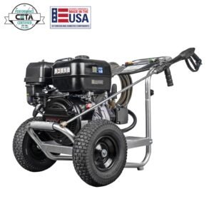SIMPSON Industrial Series IS4440112 4400 PSI at 4.0 GPM CRX® 420 with AAA® Triplex Plunger Pump Cold Water Gas Professional Pressure Washer- PowerGen USA